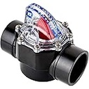 H2 Flow Controls FV-C Control FlowVis 2 x 2.5in. Complete Pool Flow Meter and Check Valve