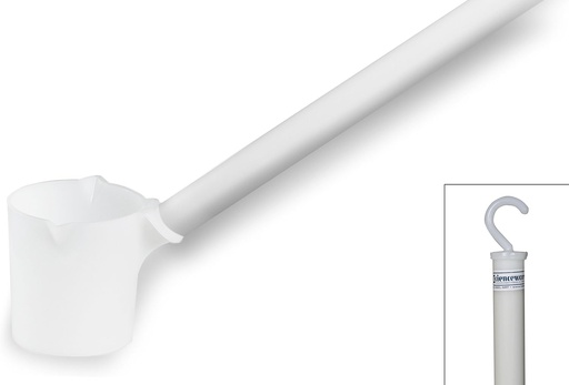 Long-Handled Dipper; 16oz, 6ft Handle, Plastic