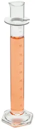 [50846] Cilindro graduado, 250 mL TC, blanco