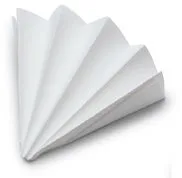 [189460] Papel filtro plegado, 24 cm, paquete de 100