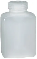 [2086784] Botella rectangular con tapa, 2000 mL, paquete de 4