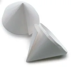 [2263356] Papel filtro plegado, 11 cm, paquete de 500
