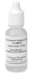 [ATS100] Ácido sulfúrico para estandarizar base 0.100 N, paquete de 12