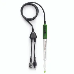 [HI1048Y] Electrodo de pH/temp. con sistema de prevención de incrustaciones (CPS™), conectores BNC y RCA