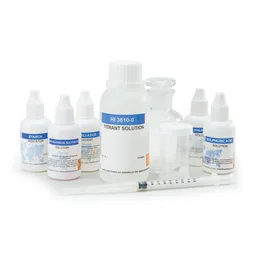 [HI3810] Test kit para la medición de oxígeno disuelto, en el intervalo de 0.0 a 10.0 mg/L, 100 pruebas