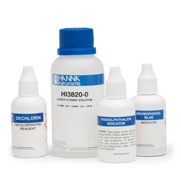 [HI3820-100] Reactivos de repuesto para el test kit de acidez, reactivos para 110 pruebas (CaCO3)
