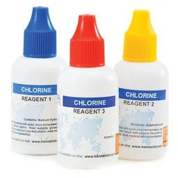 [HI3831T-050] Reactivos de repuesto para test kit de cloro total por el método colorimétrico DPD, 50 pruebas