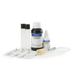 [HI3859] Test kit para determinación de glicol, intervalo: presente/ausente, por método visual, 25 puebas