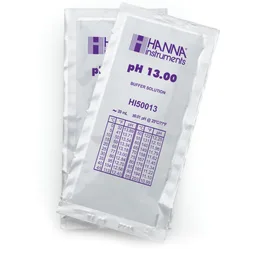 [HI50013-02] Sobres de solución técnica de calibración pH 13.00 " 25 °C, (25 x 20mL)