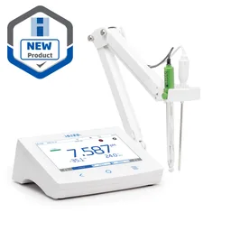 [HI6222-01] Medidor modular de mesa pH/ISE serie 6000, c/2 módulos pH/ISE, con electrodo pH, sin ISE, cable USA