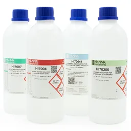 [HI7004L] Solución de calibración de pH 4.01 " 25°C c, frasco de 500 mL