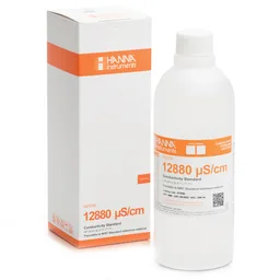 [HI7030L] Solución de calibración de CE de 12,880  µS/cm  EC valor " 25°C, frasco de 500 mL