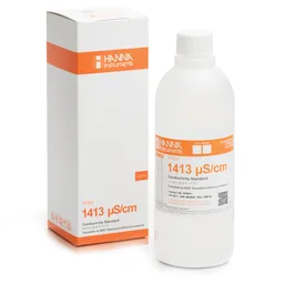 [HI7031L] Solución de calibración de CE 1,413 µS/cm valor " 25°C, frasco de 500 mL