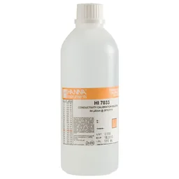 [HI7033/1L] Solución de calibración de CE de 84 µS/cm valor " 25°C, frasco de 1 L