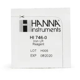 [HI746-25] Reactivos para hierro intervalo bajo para colorímetro Checker 25 pruebas