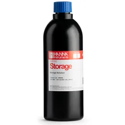 [HI80300L] Solución de almacenamiento de electrodos, FDA frasco de 500 mL