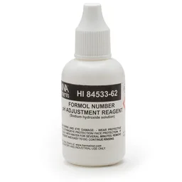 [HI84533-62] Reactivo de ajuste de pH para minititulador de formol (30 mL)