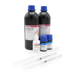 [HI93735-01] Reactivos dureza total, método colorimétrico, para 100 pruebas (200-500 mg/L CaCO3)