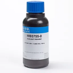 [HI93755-01] Reactivos para alcalinidad, método colorimétrico, para 100 pruebas (CaCO3)