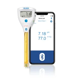 [HI9810422] Medidor de bolsillo HALO 2, inalámbrico, con electrodo de uso general en campo