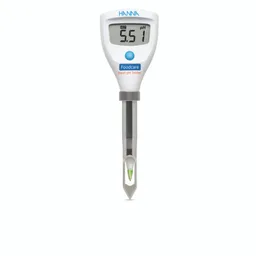 [HI981045] Medidor de pH para carne con electrodo especializado incorporado, compatible con cuchilla FC097