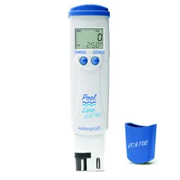 [HI983124] Medidor de bolsillo Pool Line  DiST® 6  de CE/TDS/temperatura, intervalo 0.00 a 20.00 mS/cm