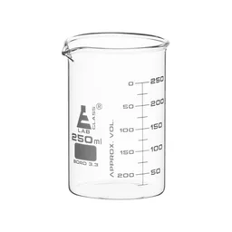 [CH0124E] Vaso de Precipitados, Forma Baja, ASTM, 250 mL