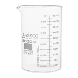 [CH0124J] Vaso de Precipitados, Forma Baja, ASTM, 2000 mL