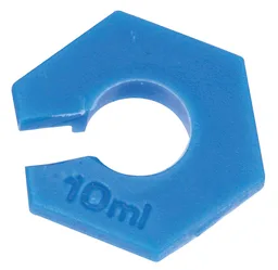 [CH0352A] Protector de Plástico Azul para Probeta, 10 mL