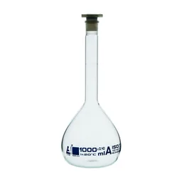 [CH0446I] Matraz Aforado, Clase A, 24/29, 1000 mL