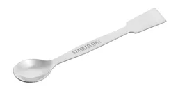 [CH0632B] Espátula con Cuchara, Acero Inoxidable, 15 cm