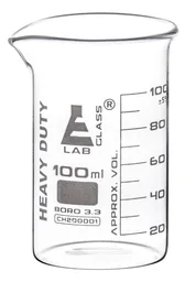 [CH200001] Vaso de Precipitados, Alta Resistencia, 100 mL