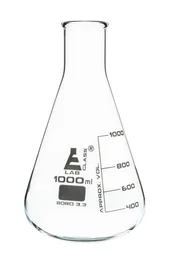 [CH0424H] Matraz Erlenmeyer, Cuello Estrecho, 1000 mL