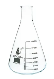 [CH0424I] Matraz Erlenmeyer, Cuello Estrecho, 2000 mL