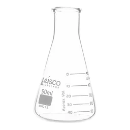[CH2154] Matraz Erlenmeyer, Cuello Estrecho, 50 mL