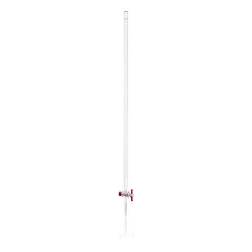[KIM-17026F-10] BURETA, "B" GRADUADA, RECTA, LLAVE PTFE — 10 mL