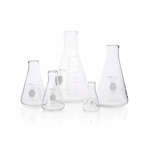 [KIM-26520-1] STARTER PACK: MATRAZ ELENMEYER (50, 125, 250, 500, 1000 mL) — KIT