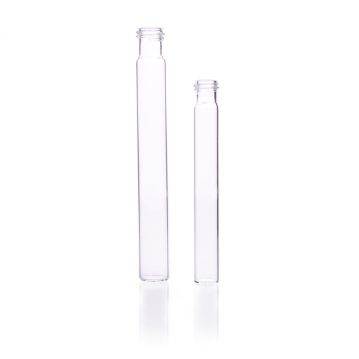 [KIM-90P20113F] TUBO CULTIVO ROSCA 18-415, DESECHABLE LISO FONDO PLANO — 20 X 113