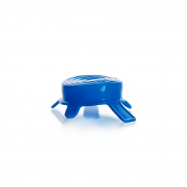 [KIM-291112124] TAPA DE SILICONA (SILICONE LID) COLOR CIAN — MED